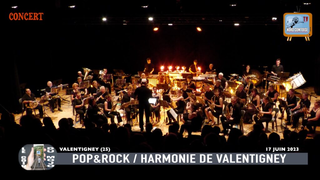 LE COIN DU MOJO DE NORD COMTOISE TV
Simple, rapide et efficace !
PETIT JEU, il n'y a rien à gagner juste faire fonctionner vos méninges
Saurez vous reconnaitre certains de ces morceaux joués ce samedi 17 Juin à l'occasion du concert POP&ROCK de Orchestre d'Harmonie et Ecole de Musique Valentigney
Très belle idée de réunir Orchestre et Rock le temps d'une soirée
https://youtu.be/qP81sFZ2Jo0