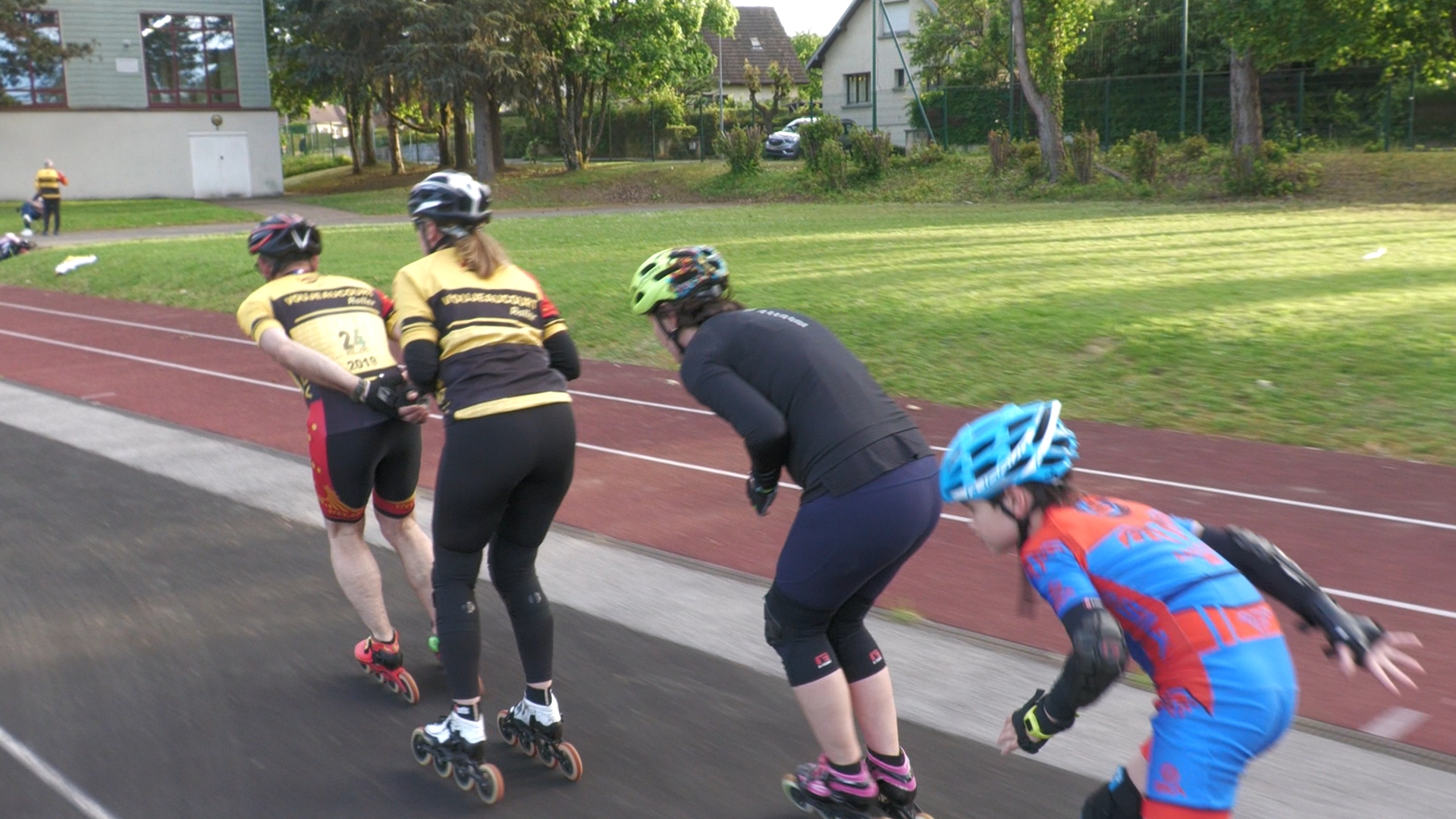 L&rsquo;INSTANT CLUB avec le VRCV, Voujeaucourt Roller Club Vitesse