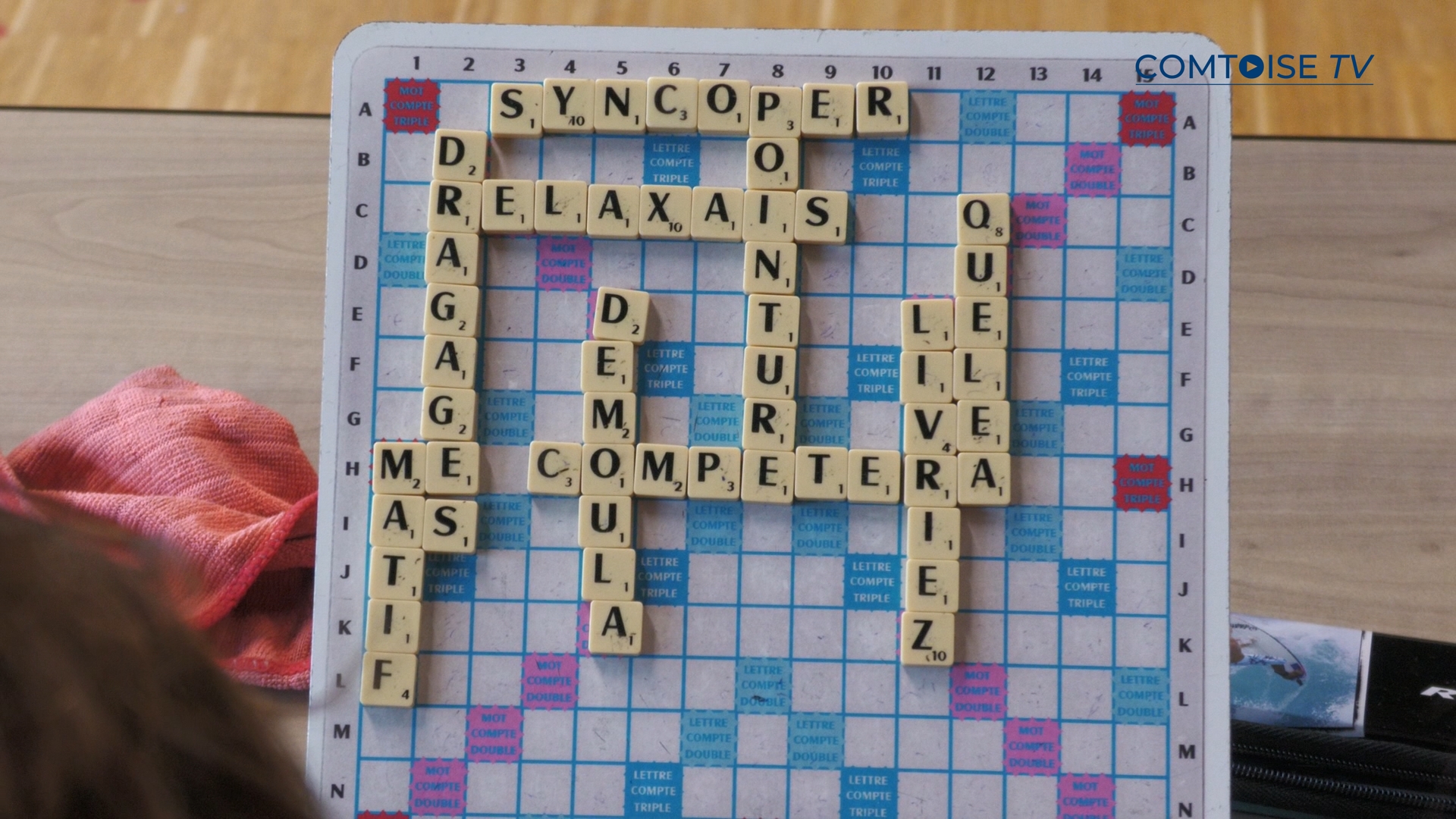 Tournoi de Scrabble à Valentigney organisé par le Valent’Scrabble