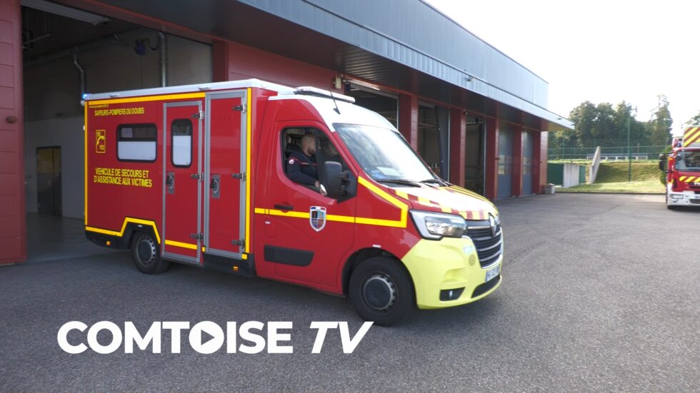 Portes ouvertes des pompiers d’Audincourt-Valentigney avec le capitaine Tessier